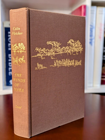 COLIN FLETCHER "THE WINDS OF MARA" FIRST US EDITION 1973