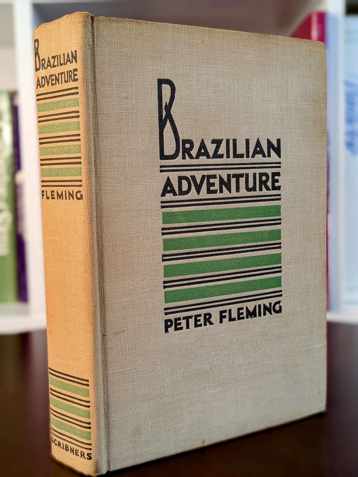 PETER FLEMING "BRAZILIAN ADVENTURE" FIRST US EDITION 1934