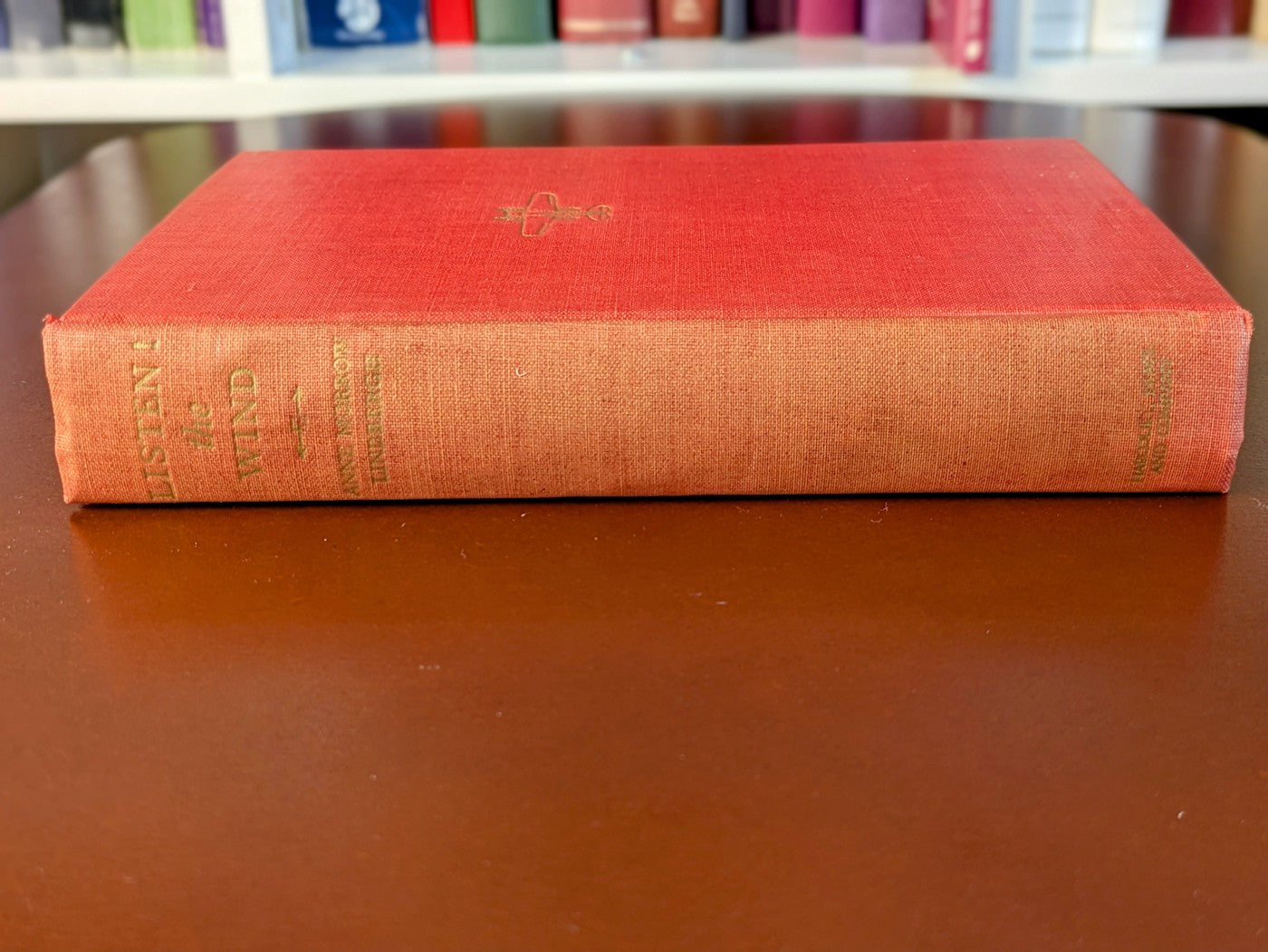 ANNE MORROW LINDBERGH "LISTEN! THE WIND" FIRST EDITION 1938