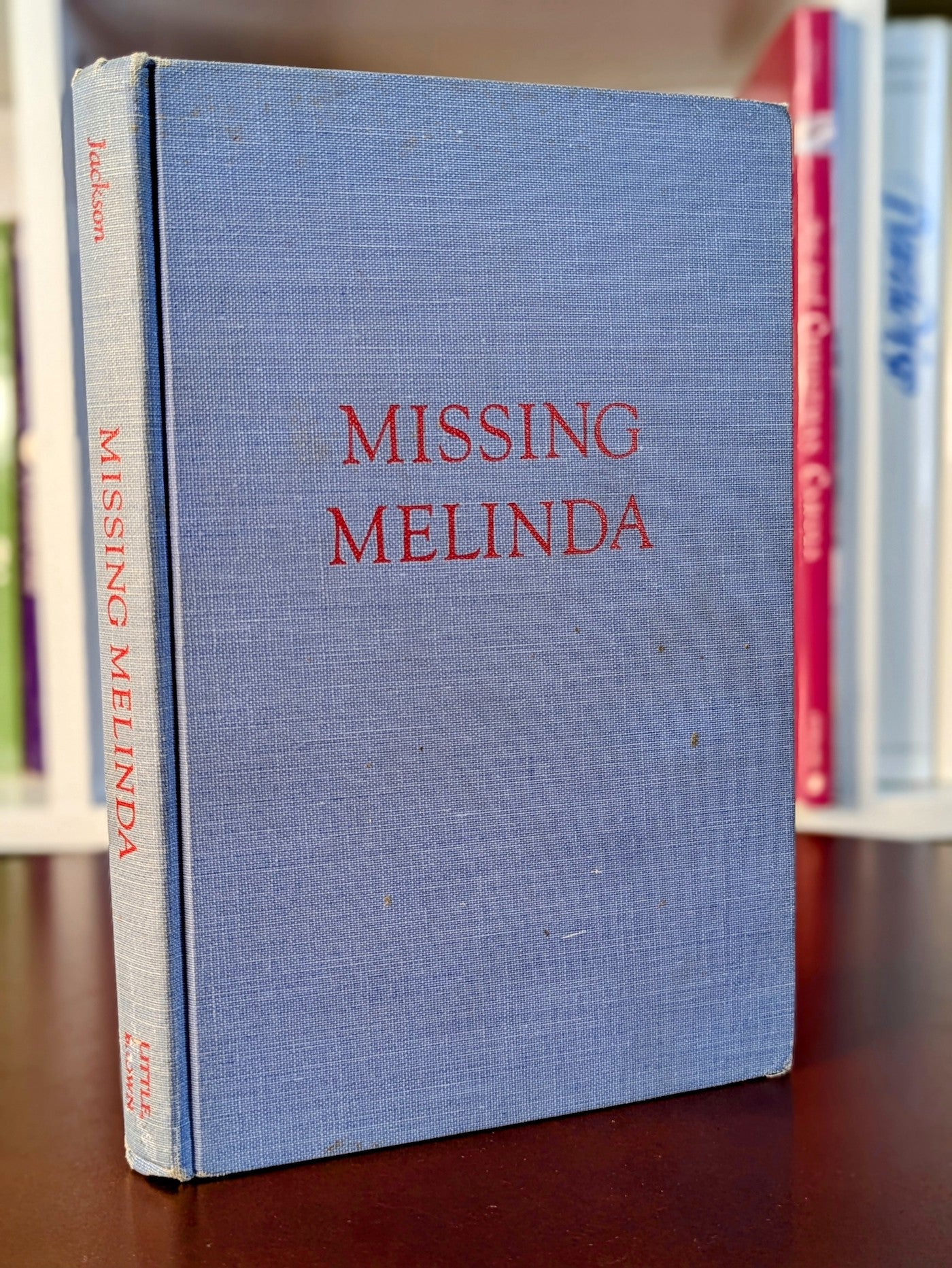 JACQUELINE JACKSON "MISSING MELINDA" FIRST EDITION 1967