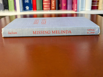 JACQUELINE JACKSON "MISSING MELINDA" FIRST EDITION 1967