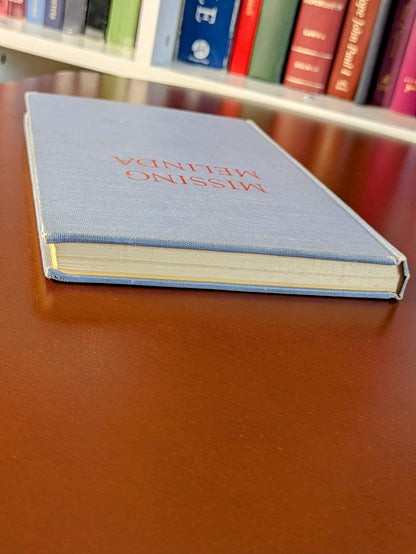 JACQUELINE JACKSON "MISSING MELINDA" FIRST EDITION 1967