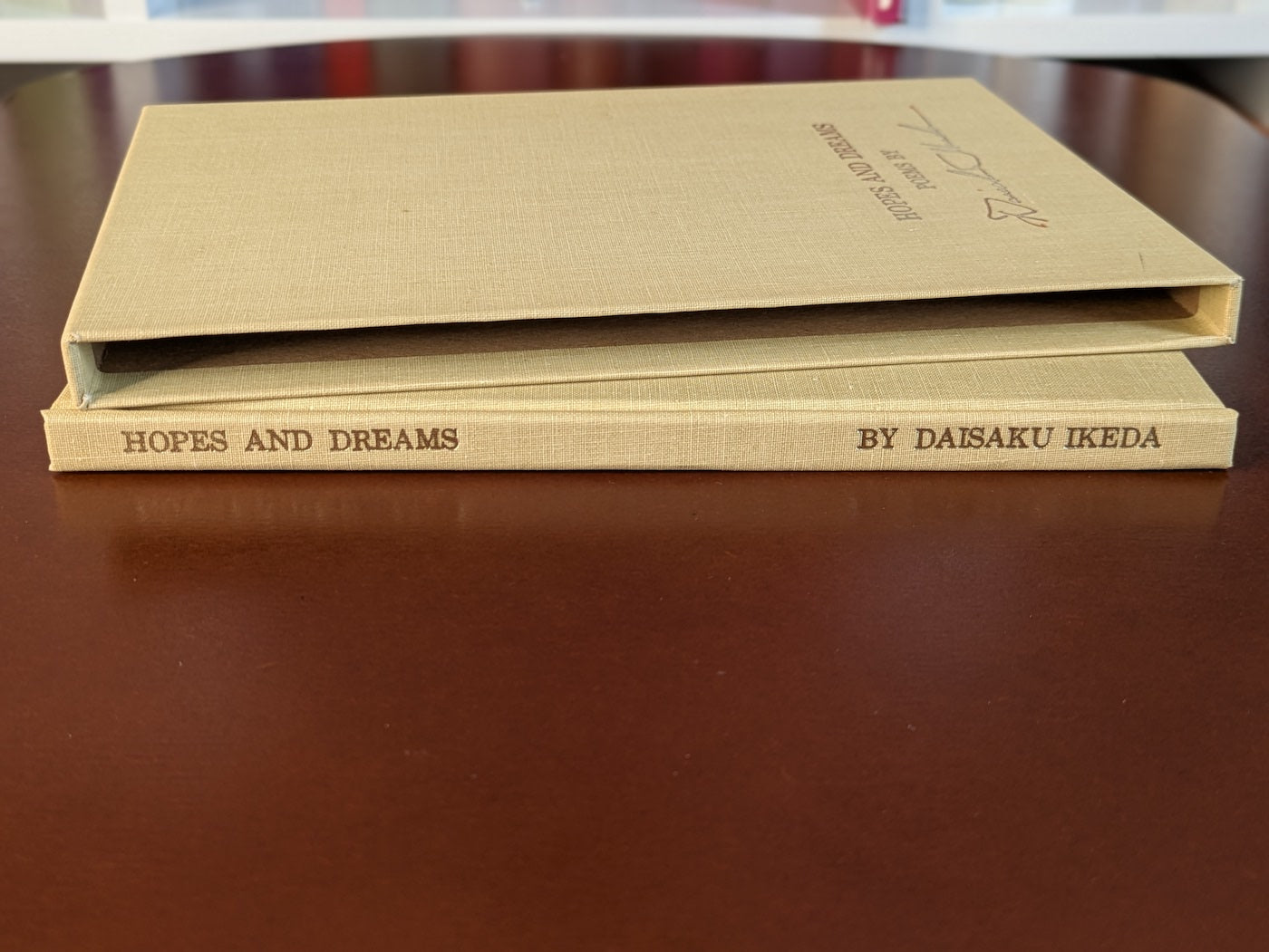 DAISAKU IKEDA "HOPES AND DREAMS" FIRST ENGLISH TRANSLATION 1976