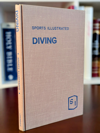 PAIR OF SPORTS ILLUSTRATED BOOKS SWIMMING & DIVING FIRST EDITIONS 1961