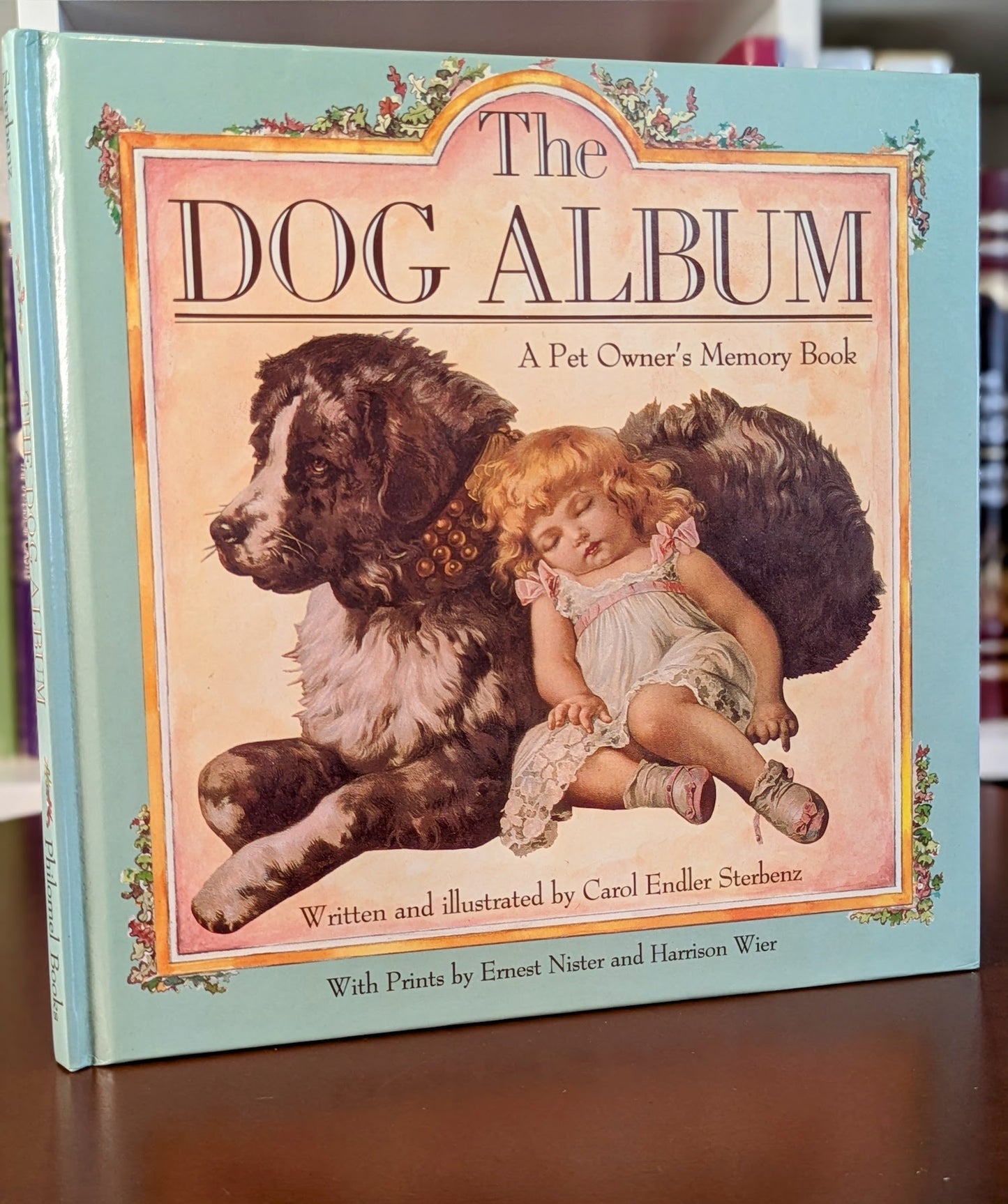 ILLUSTRATED "THE DOG ALBUM" A PET OWNER'S MEMORY BOOK FIRST PRINT 1987