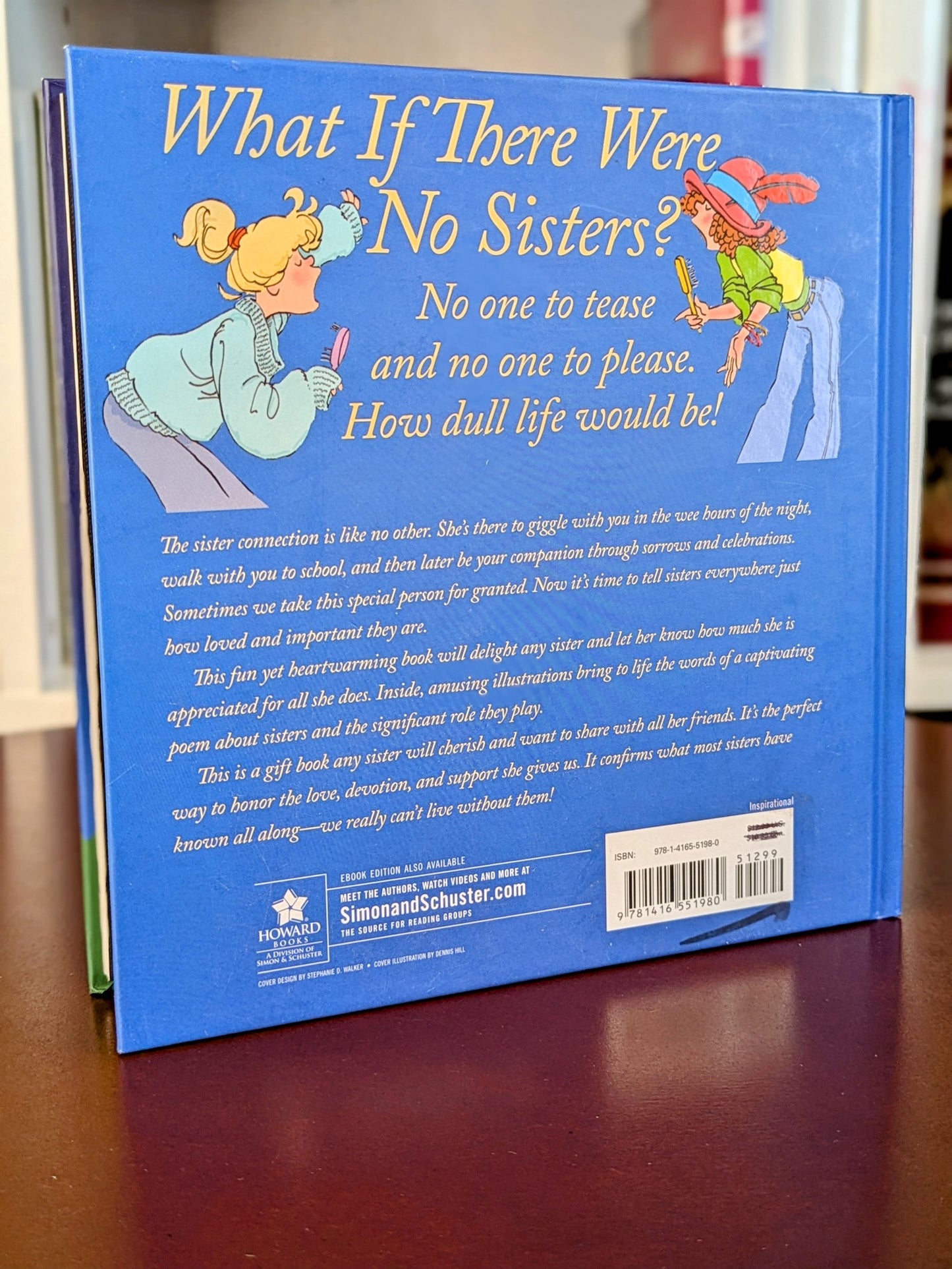 CARON LOVELESS "WHAT IF THERE WHERE NO SISTERS?" PICTUREBOOK FIRST EDITION 2009