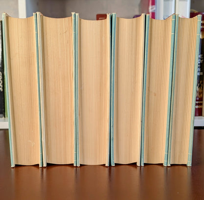 CHARLES DICKENS ORIGINAL "OXFORD ILLUSTRATED DICKENS" 6 VOLUME SET 1950-60'S