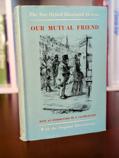 CHARLES DICKENS ORIGINAL "OXFORD ILLUSTRATED DICKENS" 6 VOLUME SET 1950-60'S