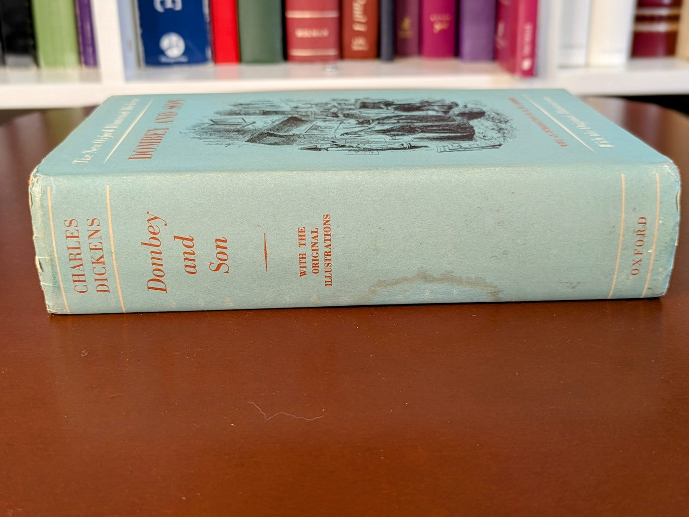 CHARLES DICKENS ORIGINAL "OXFORD ILLUSTRATED DICKENS" 6 VOLUME SET 1950-60'S