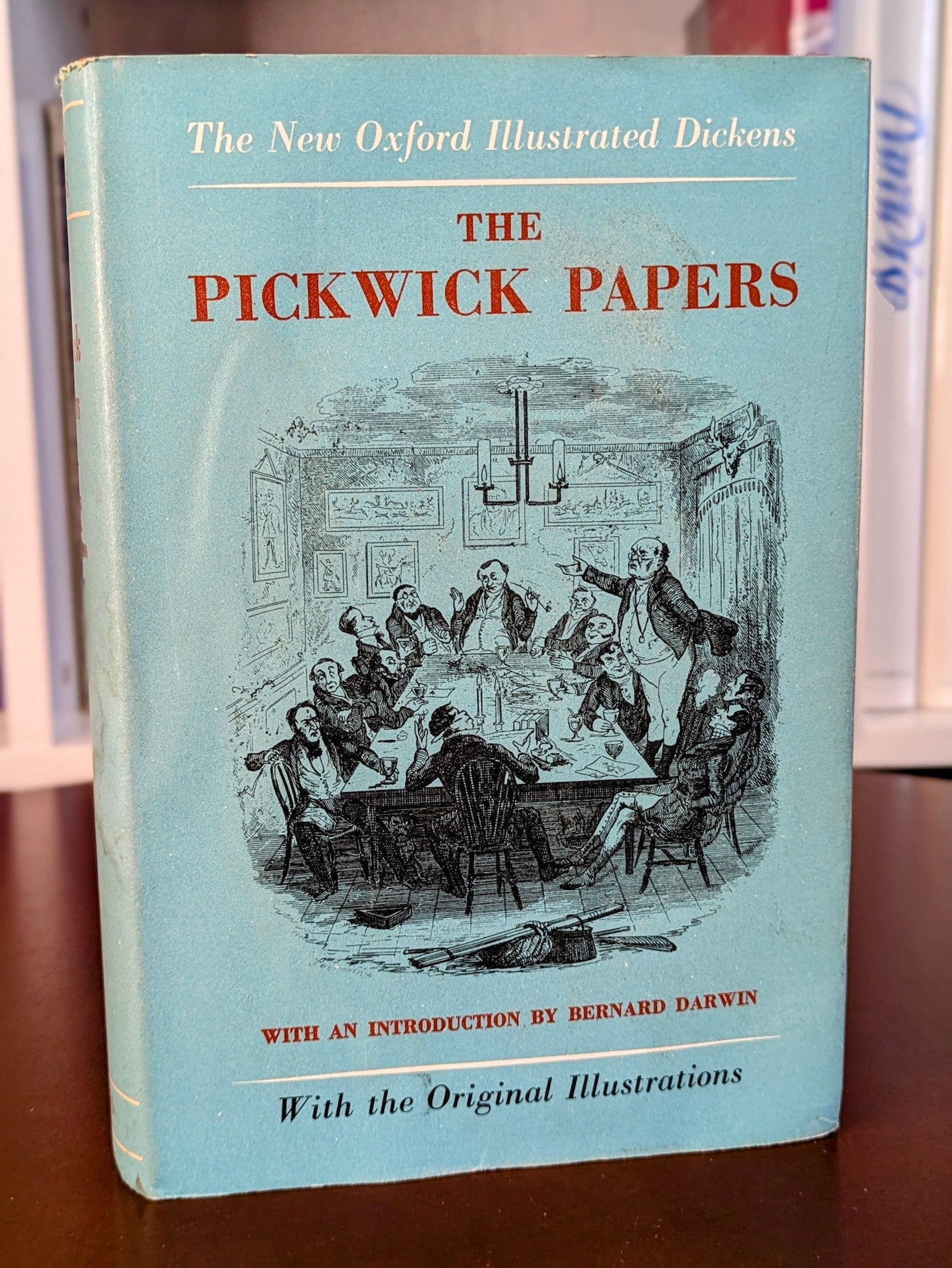 CHARLES DICKENS ORIGINAL "OXFORD ILLUSTRATED DICKENS" 6 VOLUME SET 1950-60'S