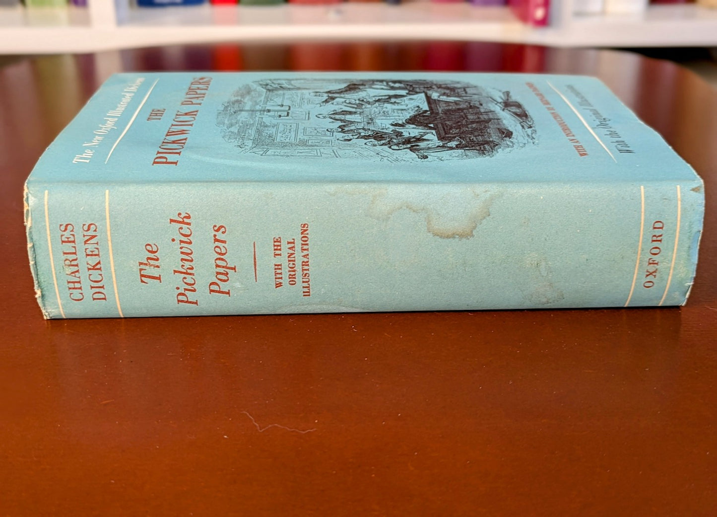 CHARLES DICKENS ORIGINAL "OXFORD ILLUSTRATED DICKENS" 6 VOLUME SET 1950-60'S