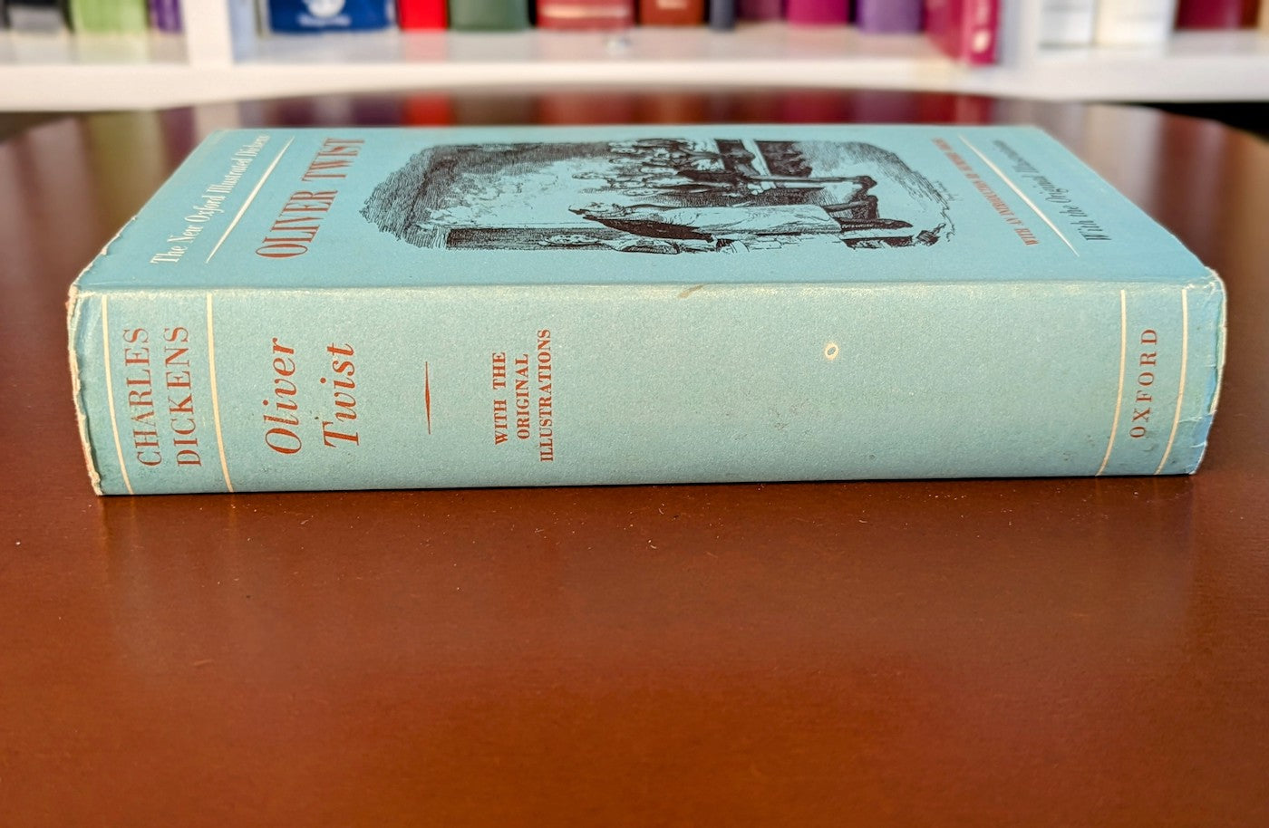 CHARLES DICKENS ORIGINAL "OXFORD ILLUSTRATED DICKENS" 6 VOLUME SET 1950-60'S