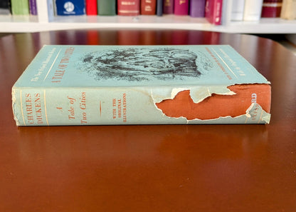 CHARLES DICKENS ORIGINAL "OXFORD ILLUSTRATED DICKENS" 6 VOLUME SET 1950-60'S