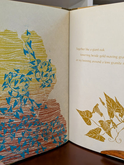 ILLUSTRATED "TOGETHER WE WALK" HALLMARK CROWN EDITIONS 1972