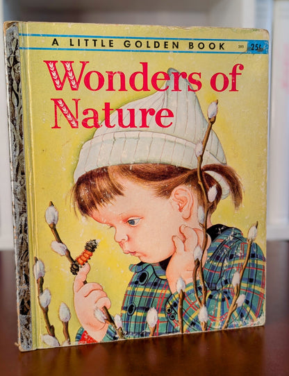 A LITTLE GOLDEN BOOK "WONDERS OF NATURE" FIRST US EDITION 1957