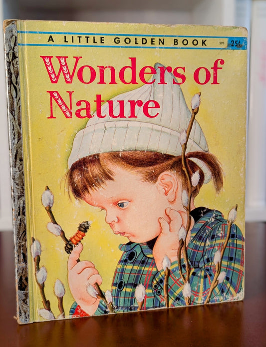 A LITTLE GOLDEN BOOK "WONDERS OF NATURE" FIRST US EDITION 1957