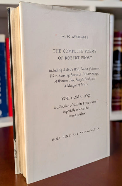 ROBERT FROST "IN THE CLEARING" 4TH PRINTING 1962