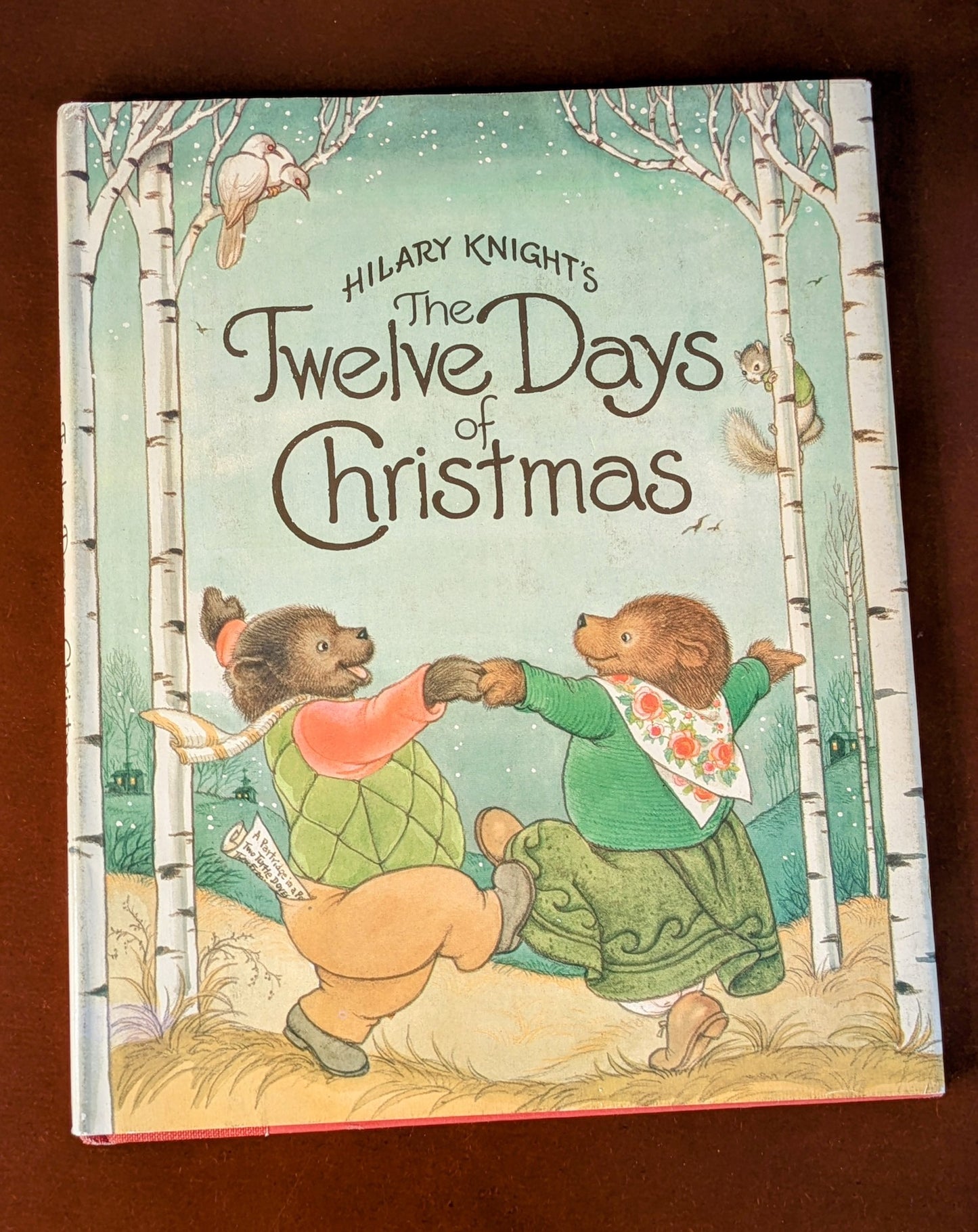 HILARY KNIGHT "THE TWELVE DAYS OF CHRISTMAS" PICTUREBOOK FIRST EDITION 1981