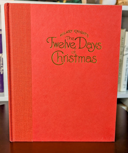 HILARY KNIGHT "THE TWELVE DAYS OF CHRISTMAS" PICTUREBOOK FIRST EDITION 1981