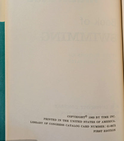 PAIR OF SPORTS ILLUSTRATED BOOKS SWIMMING & DIVING FIRST EDITIONS 1961