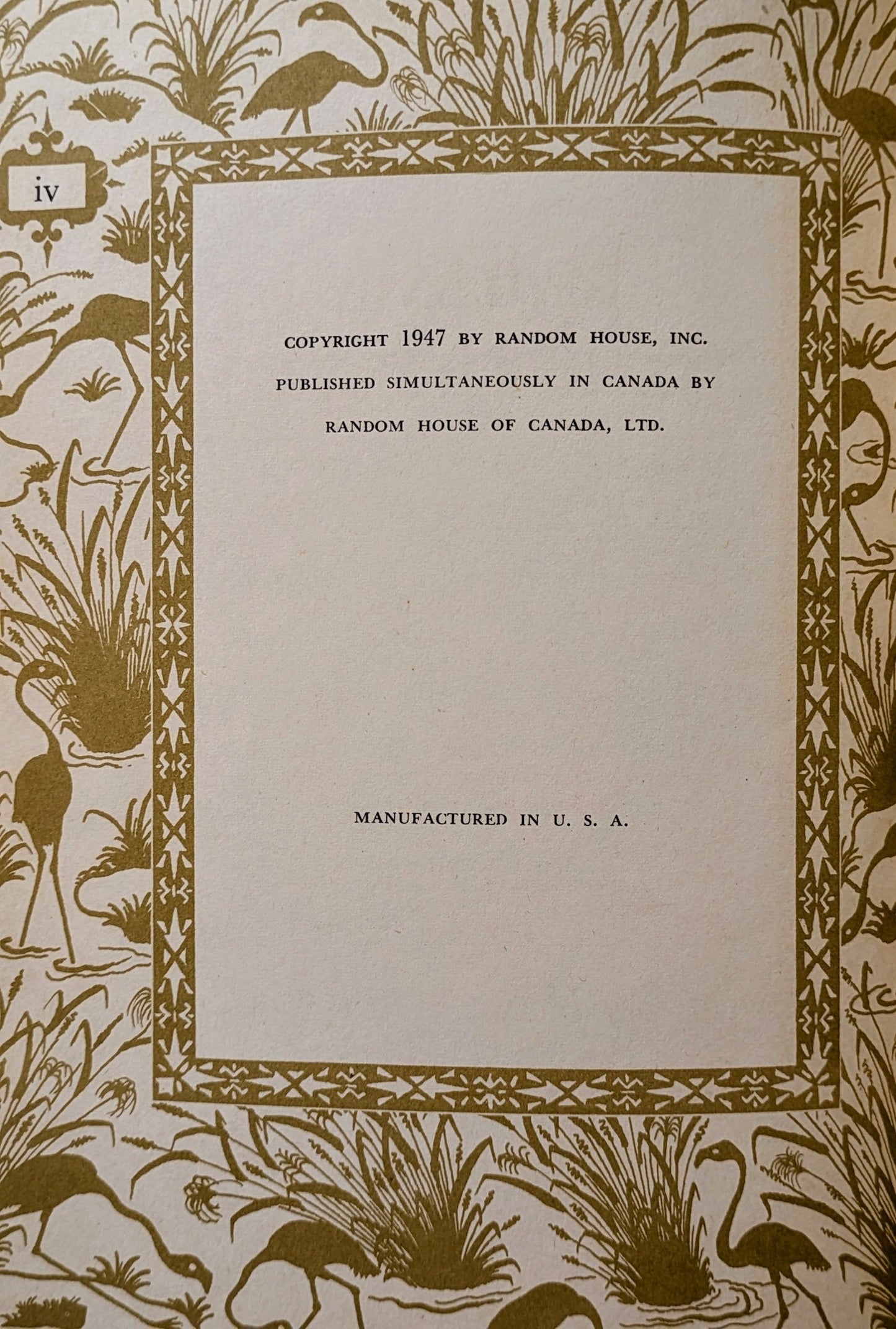 EDWARD FITZGERALD "RUBÁIYÁT OF OMAR KHAYYÁM" RANDOM HOUSE EDITION 1947