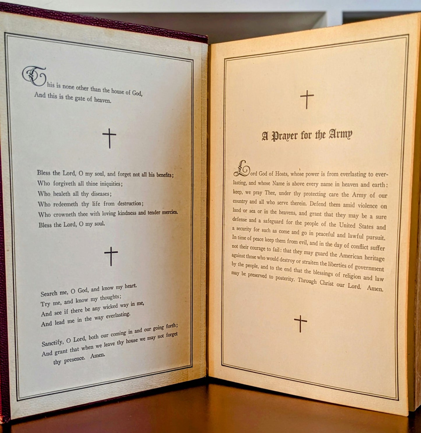 "THE HYMNAL" FIRST ARMY AND NAVY EDITION 1941