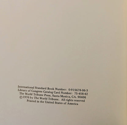 DAISAKU IKEDA "HOPES AND DREAMS" FIRST ENGLISH TRANSLATION 1976