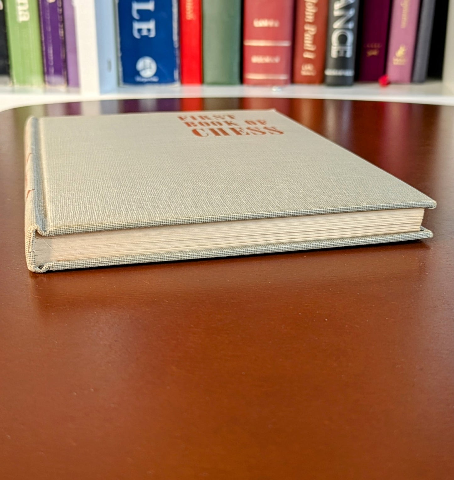 I.A. HOROWITZ, FRED REINFELD "FIRST BOOK OF CHESS" FIRST EDITION 1952