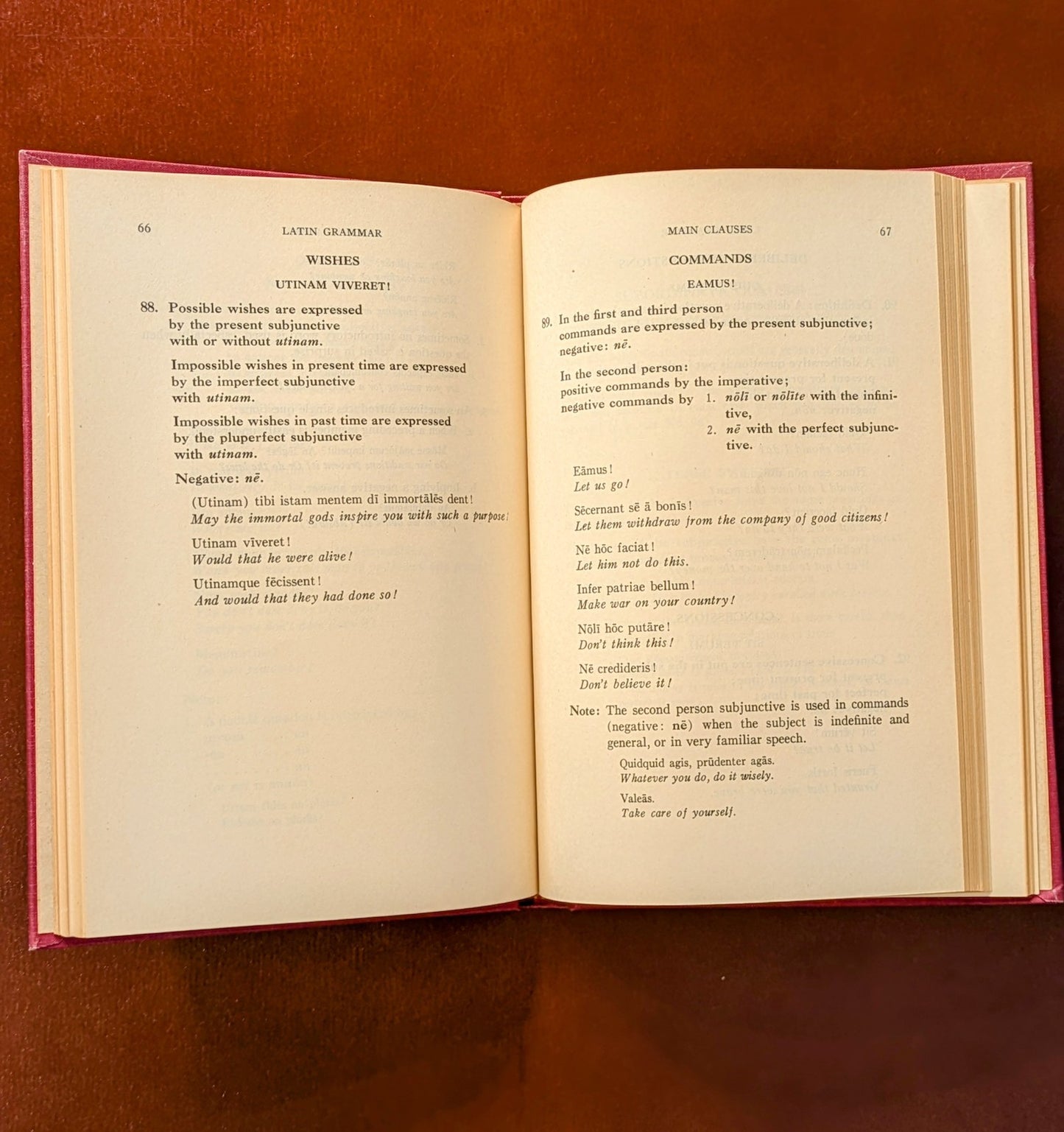 ROBERT HENLE "LATIN GRAMMAR" REVISED EDITION 1943