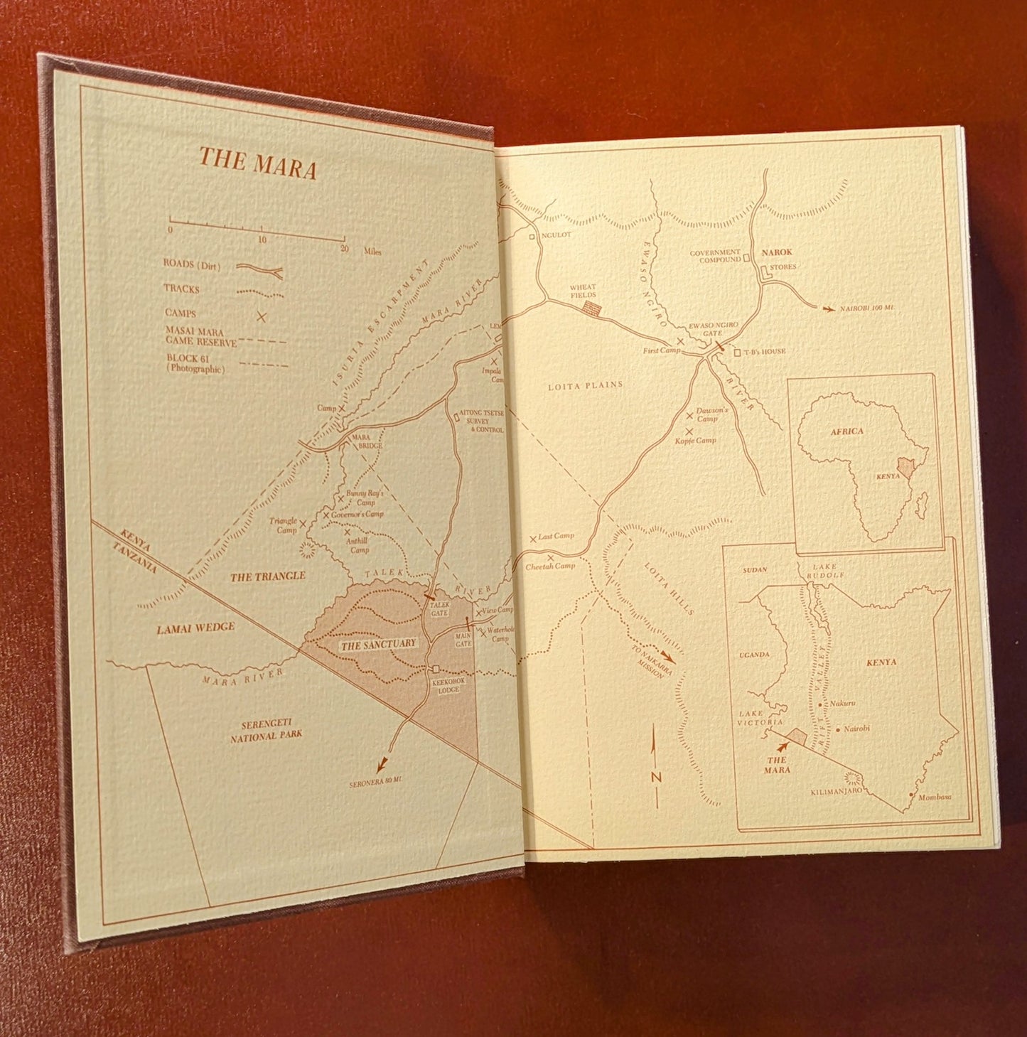 COLIN FLETCHER "THE WINDS OF MARA" FIRST US EDITION 1973