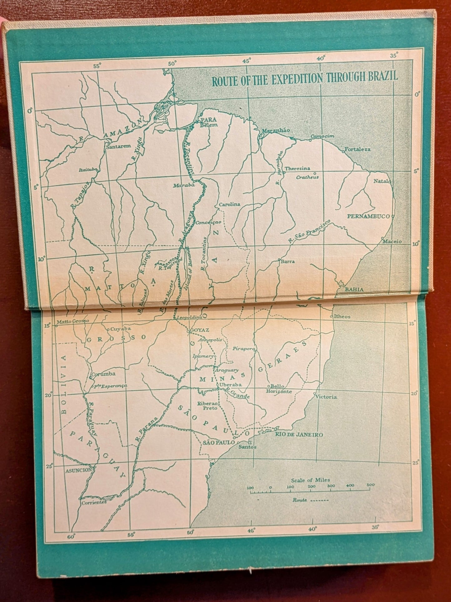 PETER FLEMING "BRAZILIAN ADVENTURE" FIRST US EDITION 1934