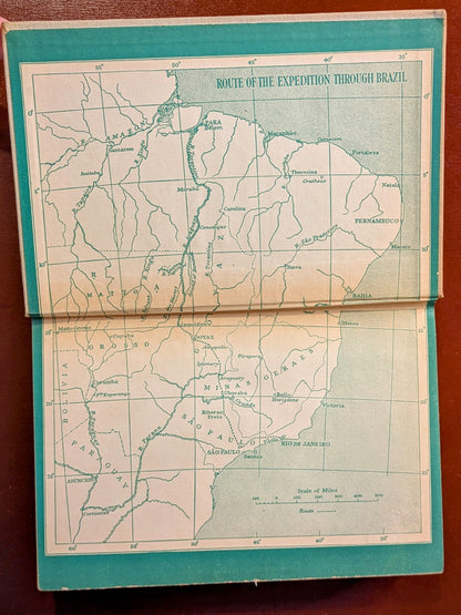 PETER FLEMING "BRAZILIAN ADVENTURE" FIRST US EDITION 1934