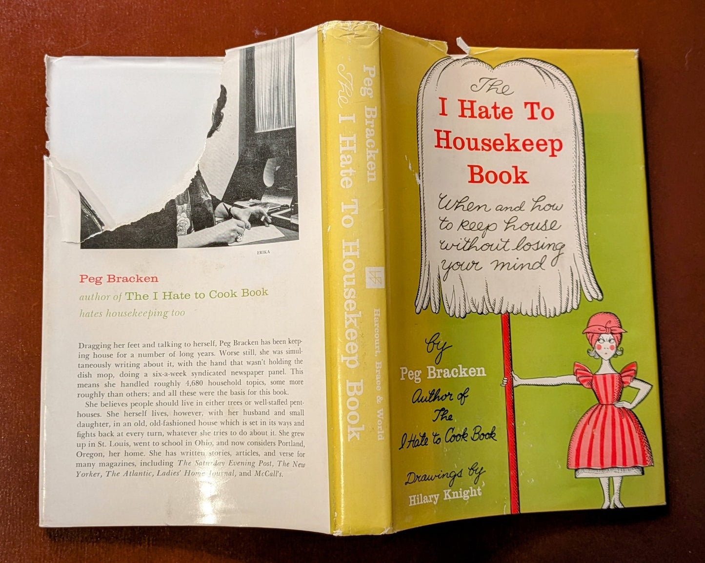 PEG BRACKEN "THE I HATE TO HOUSEKEEP BOOK" FIRST EDITION 1962