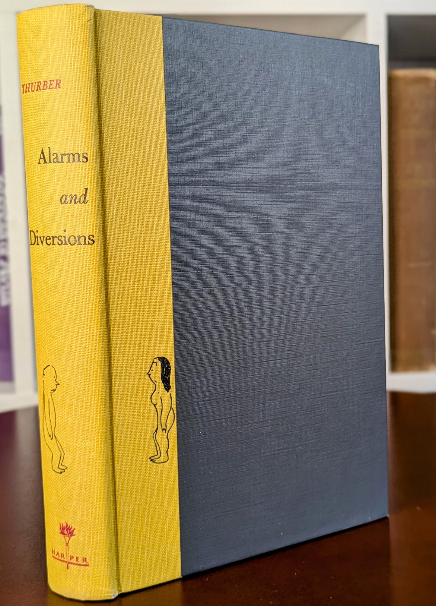 JAMES THURBER "ALARMS AND DIVERSIONS" FIRST US EDITION 1957