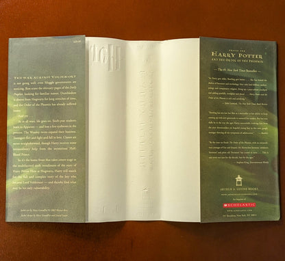 J.K. ROWLING "HARRY POTTER AND THE HALF-BLOOD PRINCE" FIRST US EDITION 2005