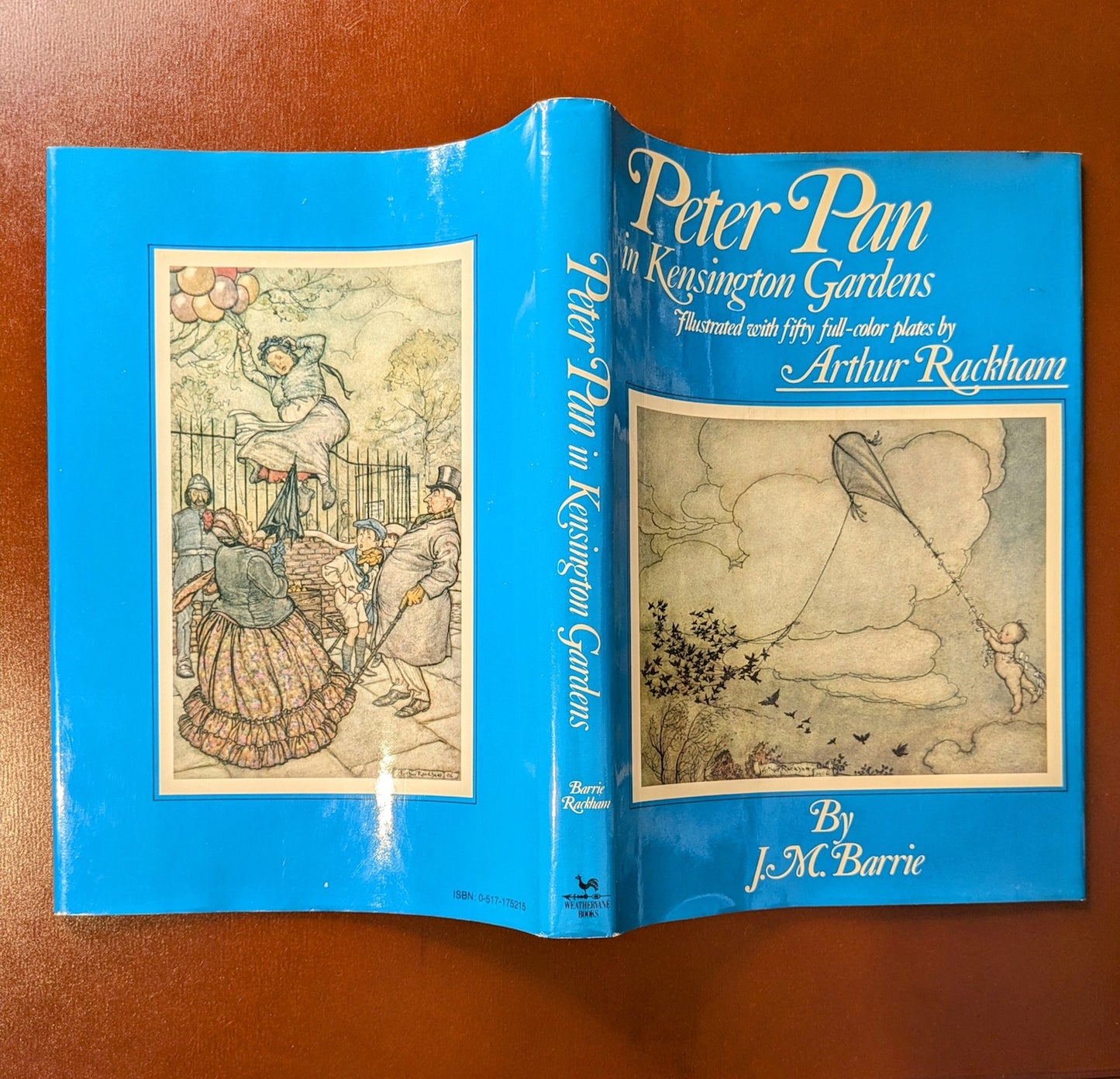 JAMES M. BARIE "PETER PAN IN KENSINGTON GARDENS" ILLUSTRATED 1979