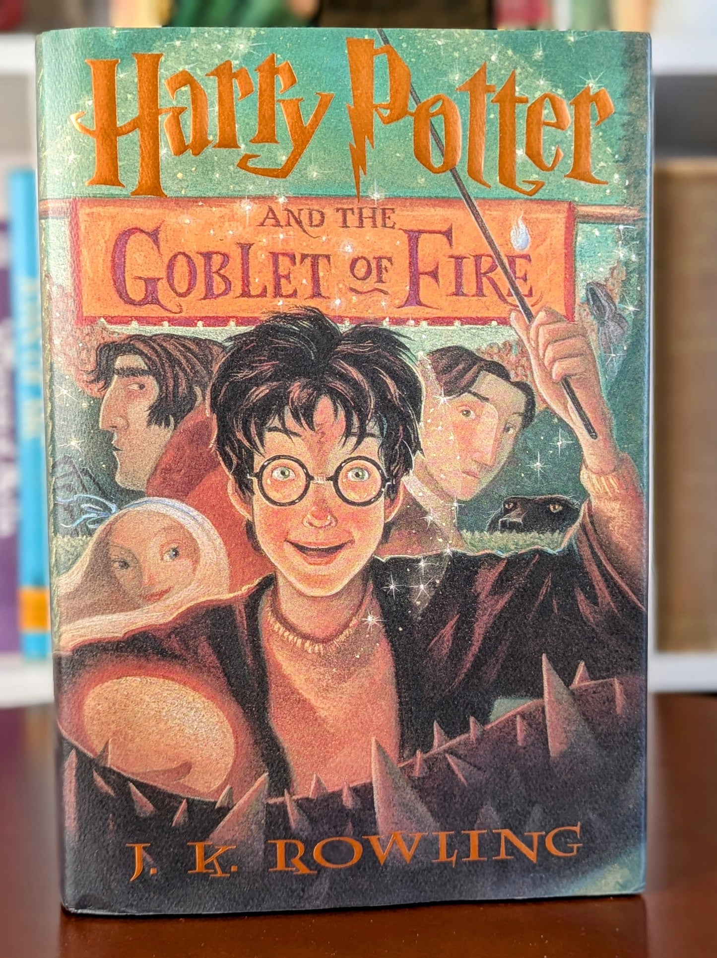 J.K. ROWLING "HARRY POTTER AND THE GOBLET OF FIRE" FIRST US EDITION 2000
