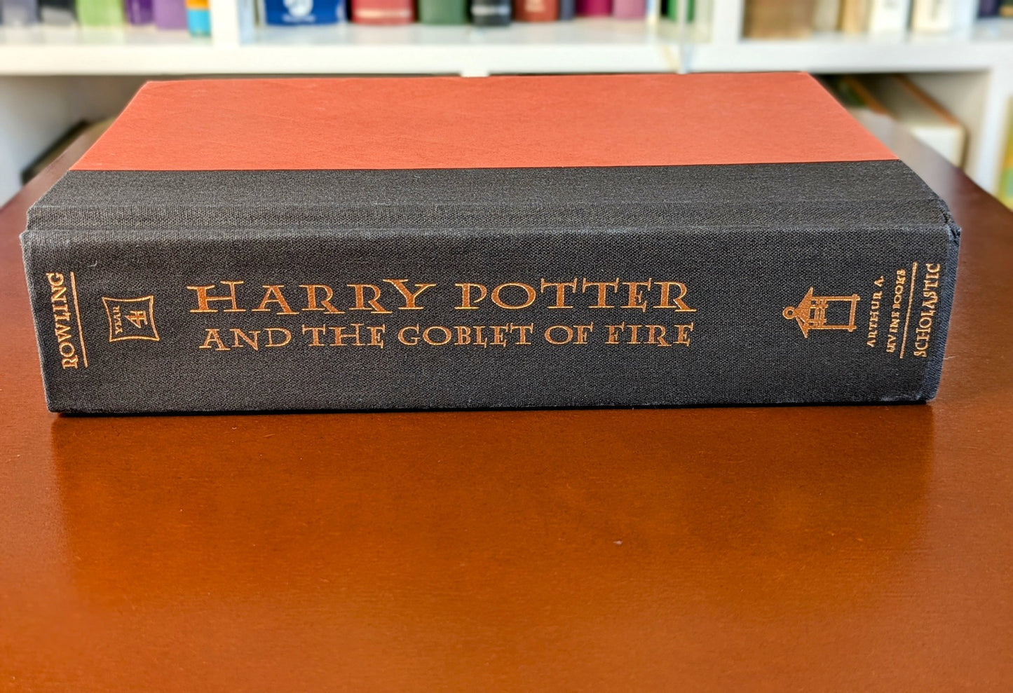 J.K. ROWLING "HARRY POTTER AND THE GOBLET OF FIRE" FIRST US EDITION 2000