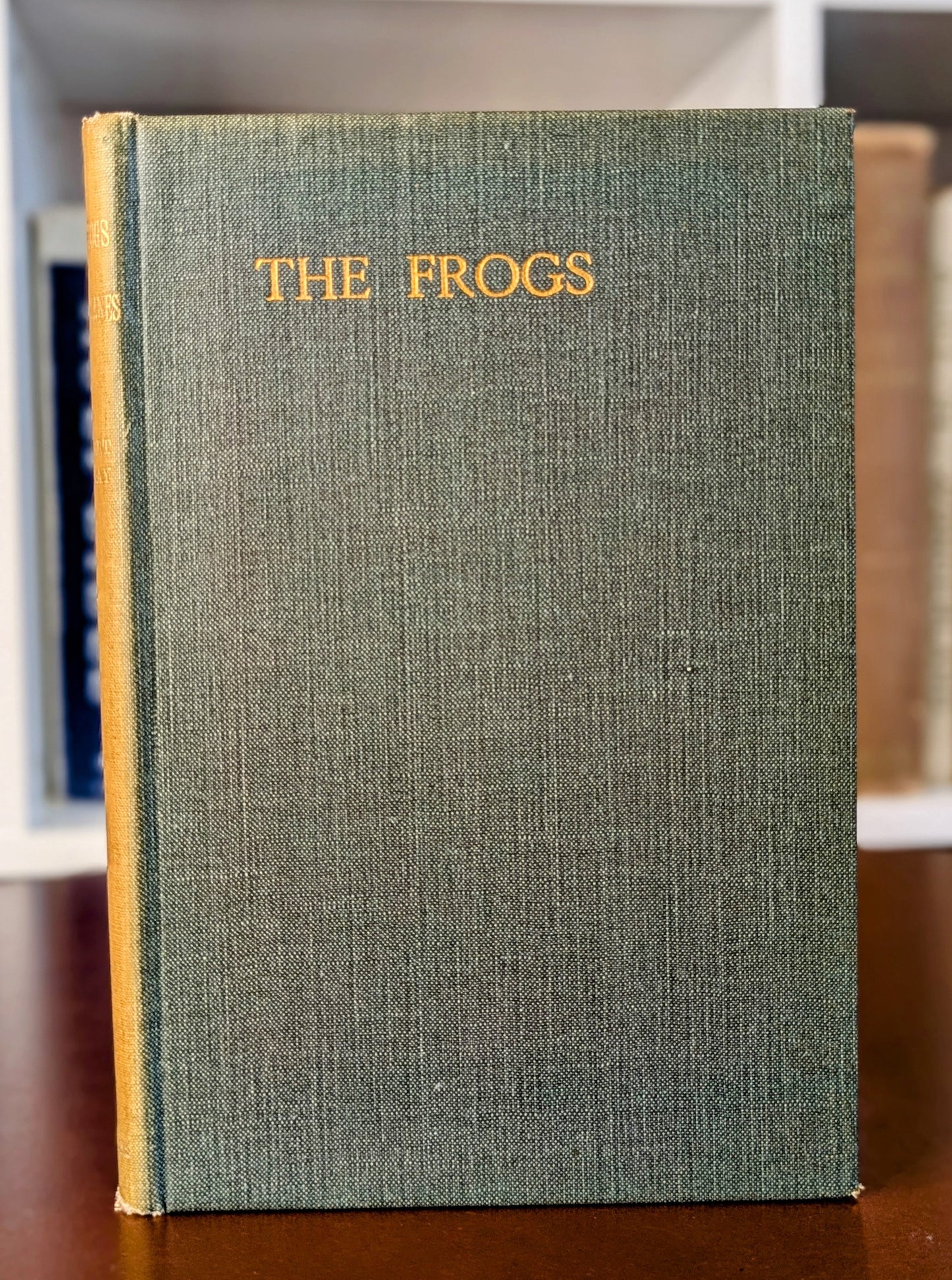 ANCIENT GREEK PLAY "THE FROGS OF ARISTOPHANES" ENGLISH TRANSLATION 1915