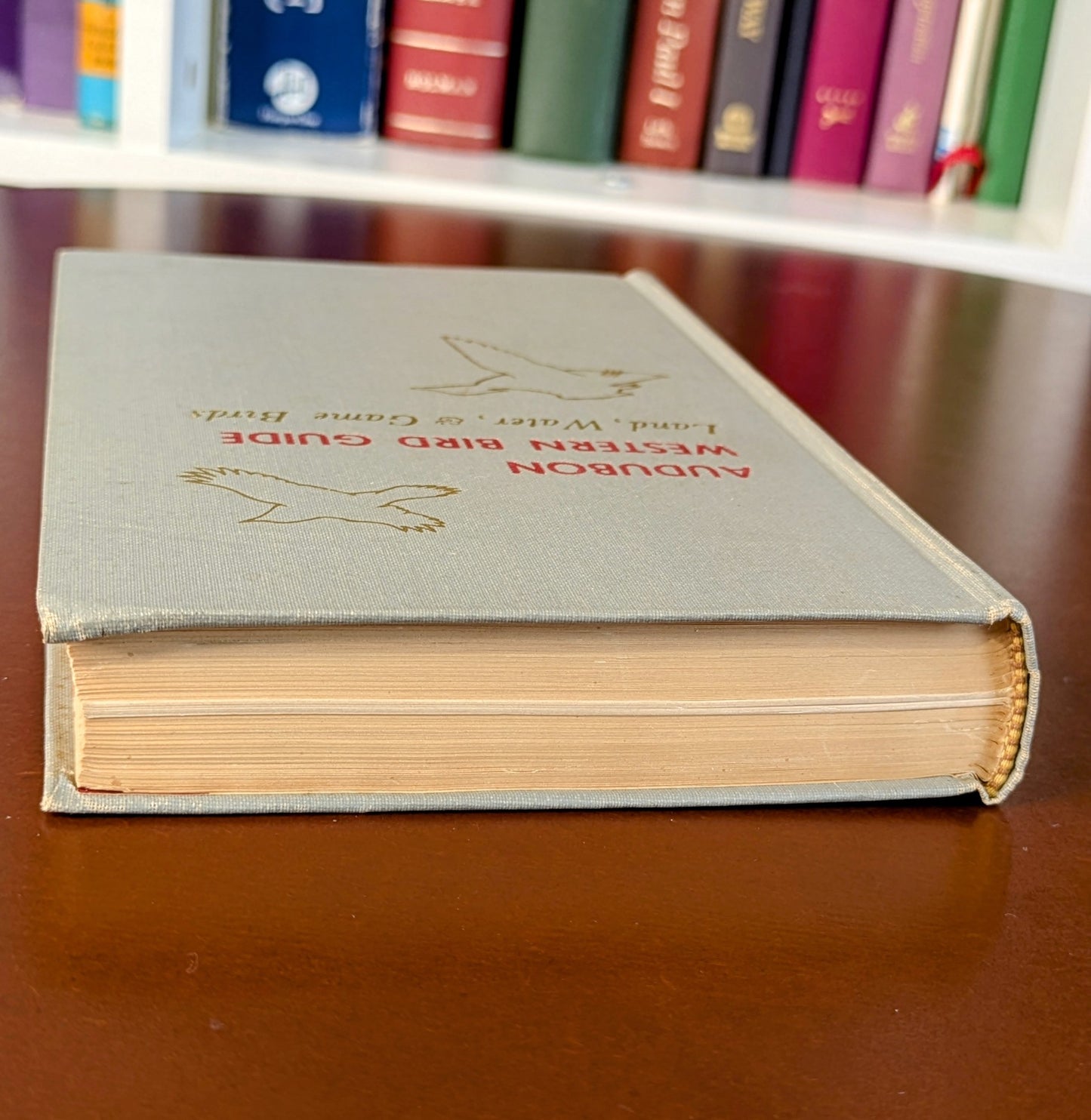 "AUDUBON WESTERN BIRD GUIDE" LAND WATER AND GAME BIRDS FIRST EDITION 1957