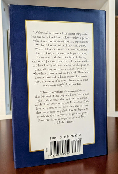 MOTHER TERESA "A SIMPLE FAITH" FIRST US EDITION 1995