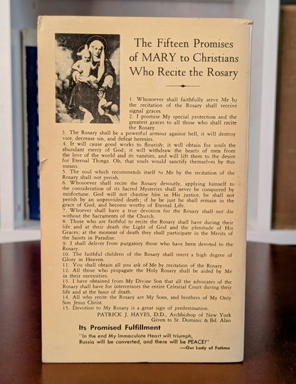 "DIVINE MYSTERIES OF THE MOST HOLY ROSARY" 4TH PRINT 1979