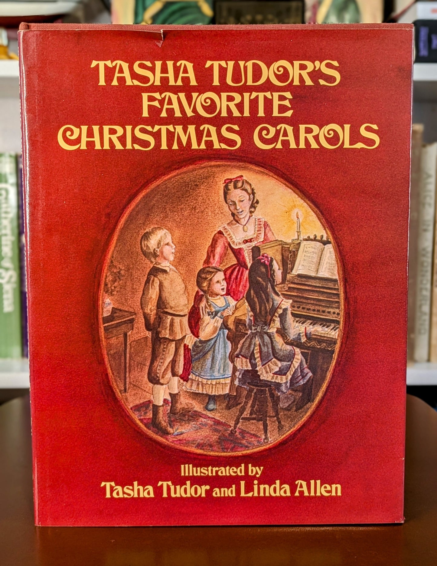 PAIR OF TASHA TUDOR ILLUSTRATED CHRISTMAS BOOKS 1976-80