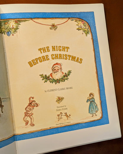 PAIR OF TASHA TUDOR ILLUSTRATED CHRISTMAS BOOKS 1976-80