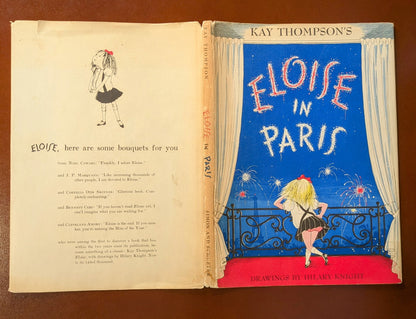 KAY THOMPSON "ELOISE IN PARIS" PICTUREBOOK FIRST EDITION 1957
