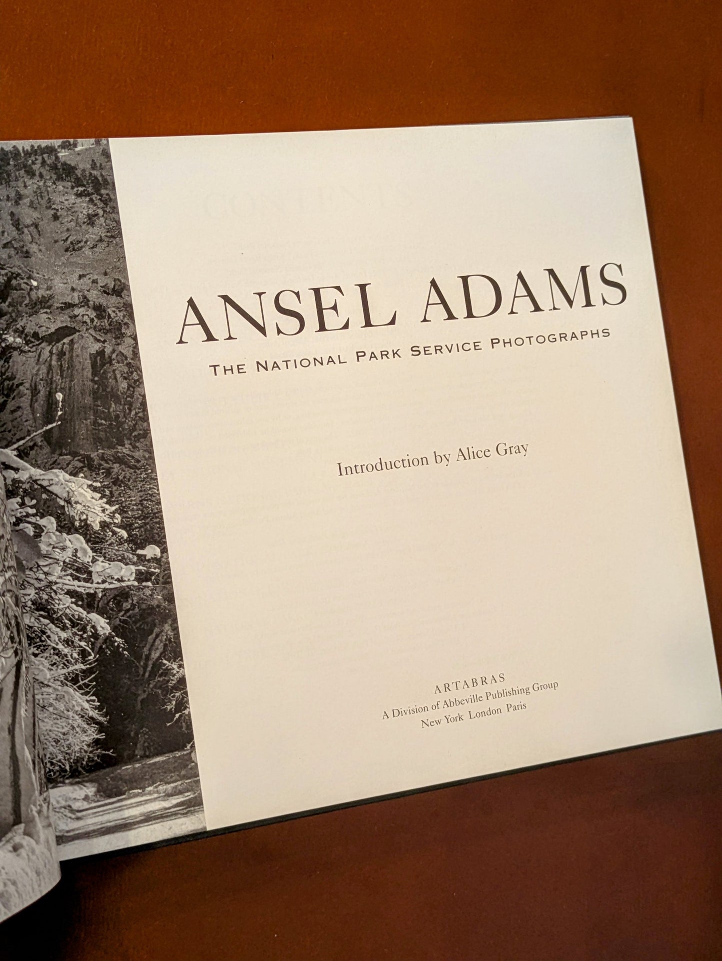 ANSEL ADAMS "THE NATIONAL PARK SERVICE PHOTOGRAPHS" FIRST EDITION 1995