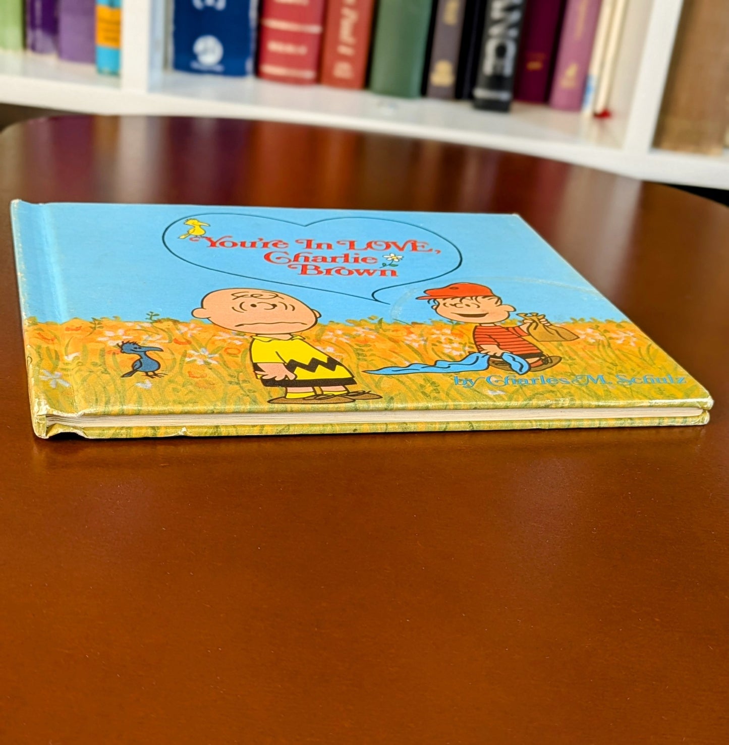 CHARLES SCHULZ "YOU'RE IN LOVE CHARLIE BROWN" PICTUREBOOK FIRST US EDITION 1968