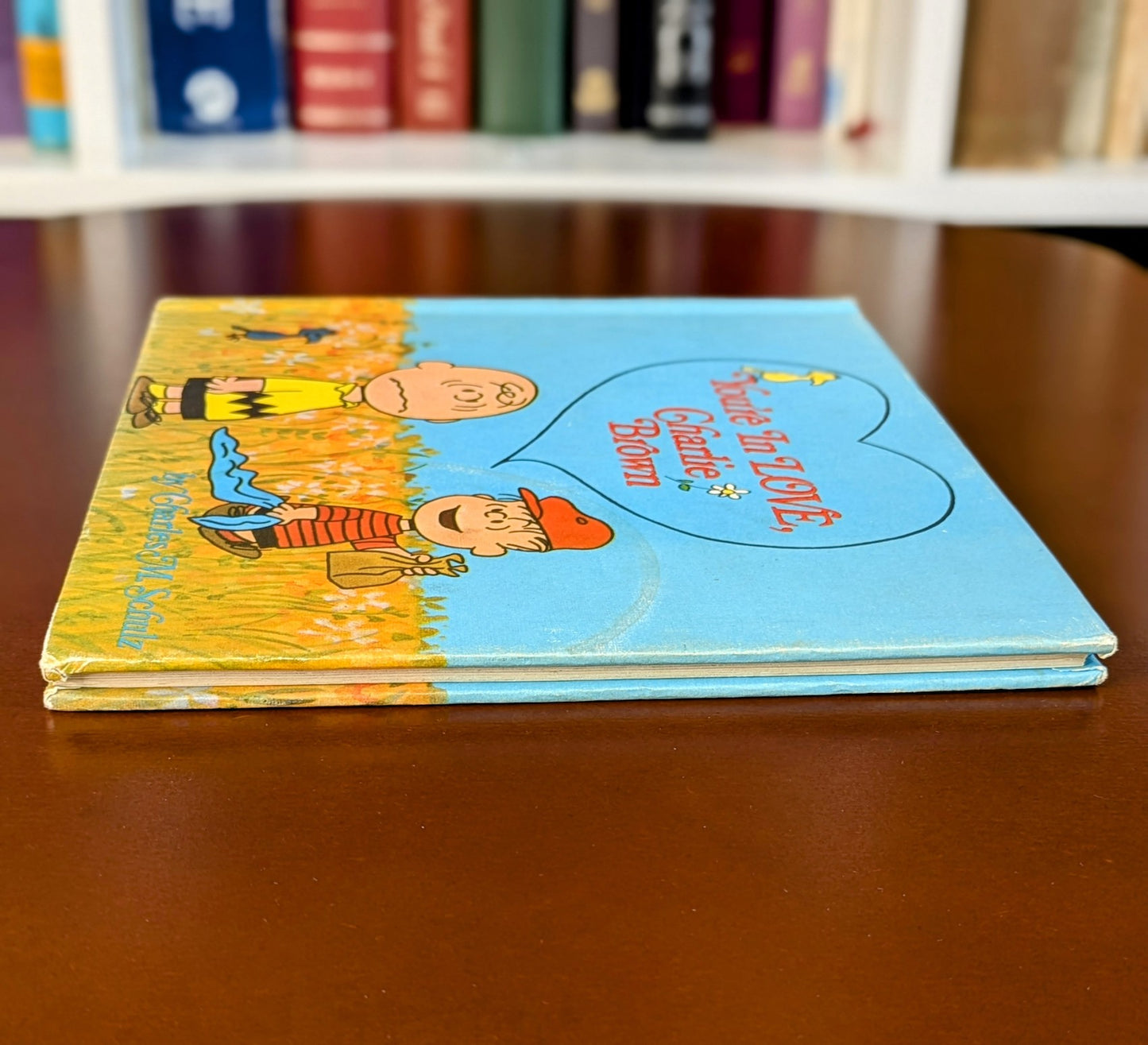 CHARLES SCHULZ "YOU'RE IN LOVE CHARLIE BROWN" PICTUREBOOK FIRST US EDITION 1968