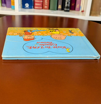 CHARLES SCHULZ "YOU'RE IN LOVE CHARLIE BROWN" PICTUREBOOK FIRST US EDITION 1968