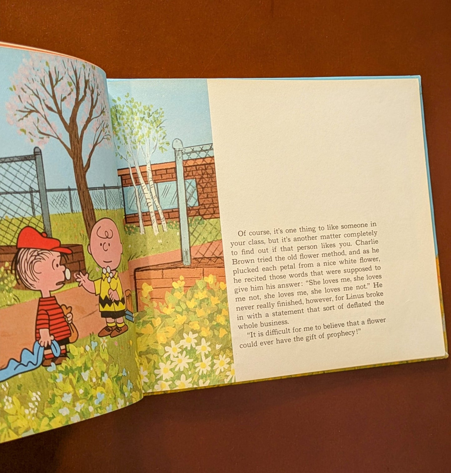 CHARLES SCHULZ "YOU'RE IN LOVE CHARLIE BROWN" PICTUREBOOK FIRST US EDITION 1968